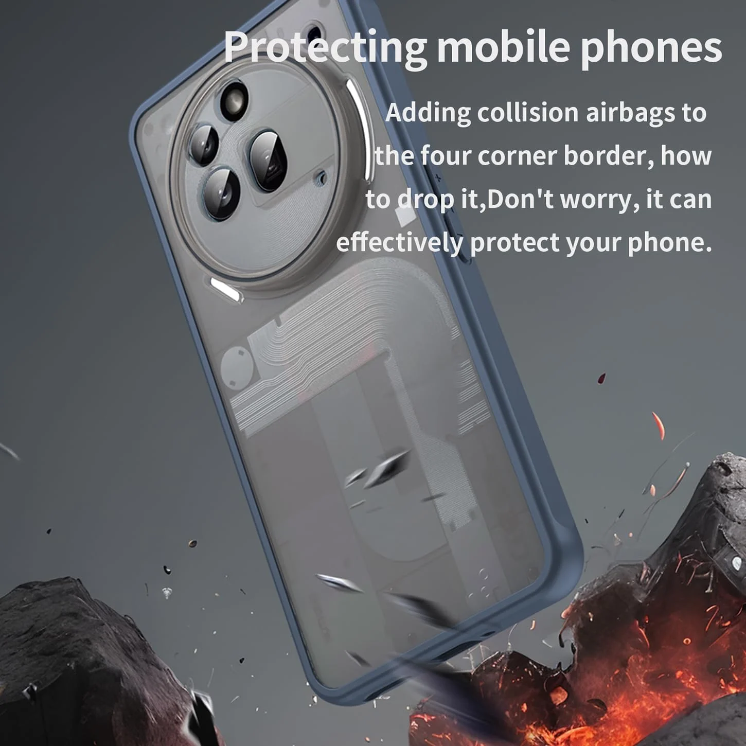 قاب محافظ گوشی آیلینگ مناسب برای ناتینگ فون (3a) پرو، سازگار با شارژ مغناطیسی، کاور بسیار نازک و مات PC سخت نیمه شفاف، بامپر TPU ضد ضربه سیلیکونی نرم (آبی) قاب محافظ گوشی آیلینگ مناسب برای ناتینگ فون (3a) پرو، سازگار با شارژ مغناطیسی، کاور بسیار نازک و مات PC سخت نیمه شفاف، بامپر TPU ضد ضربه سیلیکونی نرم (آبی)