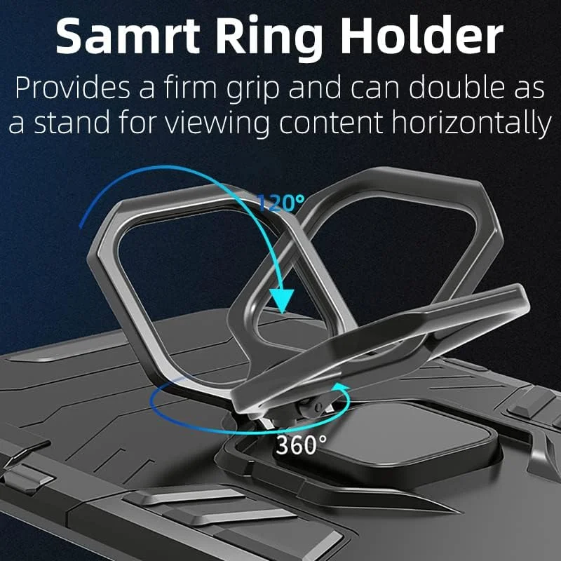 قاب آکابیلا برای ناتینگ فون 2، با حلقه انگشتی، پایه نگهدارنده فلزی، سیلیکونی، PC هیبریدی، ضد خش، ضد ضربه، 6.7 اینچ، مشکی قاب آکابیلا برای ناتینگ فون 2، با حلقه انگشتی، پایه نگهدارنده فلزی، سیلیکونی، PC هیبریدی، ضد خش، ضد ضربه، 6.7 اینچ، مشکی