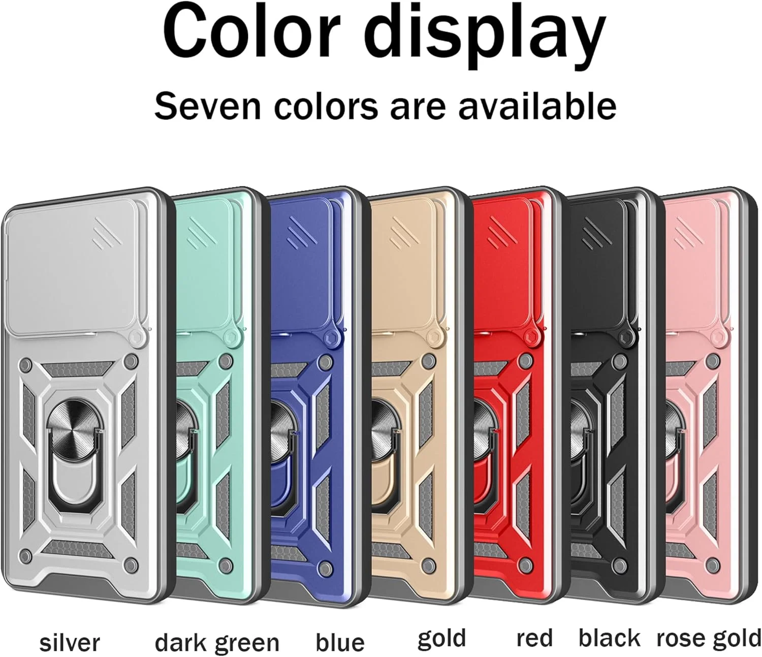 قاب گوشی ناتینگ فون (3) ایشویی با پوشش کشویی لنز و پایه چرخان، ضد افتادن، سازگار با هولدر مغناطیسی خودرو، آبی قاب گوشی ناتینگ فون (3) ایشویی با پوشش کشویی لنز و پایه چرخان، ضد افتادن، سازگار با هولدر مغناطیسی خودرو، آبی