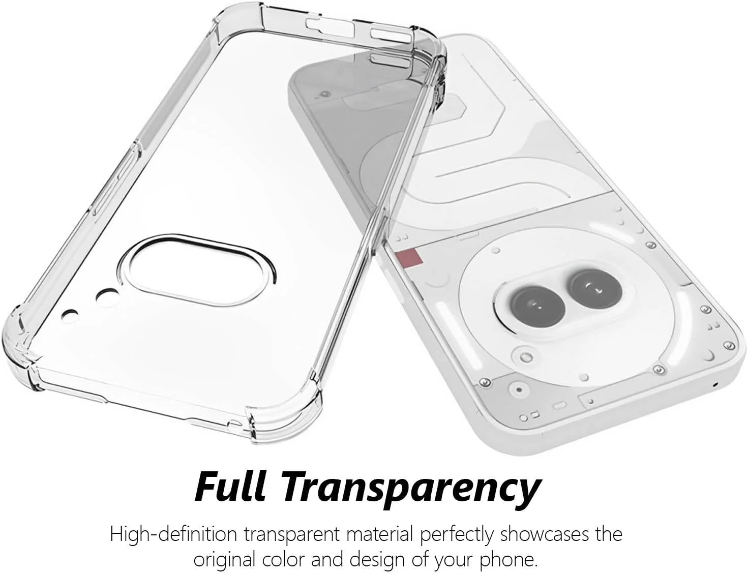 کاور محافظ گوشی ناتینگ فون 2a پلاس - TPU شفاف، کاور ضربه گیر سازگار با ناتینگ فون 2a پلاس کاور محافظ گوشی ناتینگ فون 2a پلاس - TPU شفاف، کاور ضربه گیر سازگار با ناتینگ فون 2a پلاس