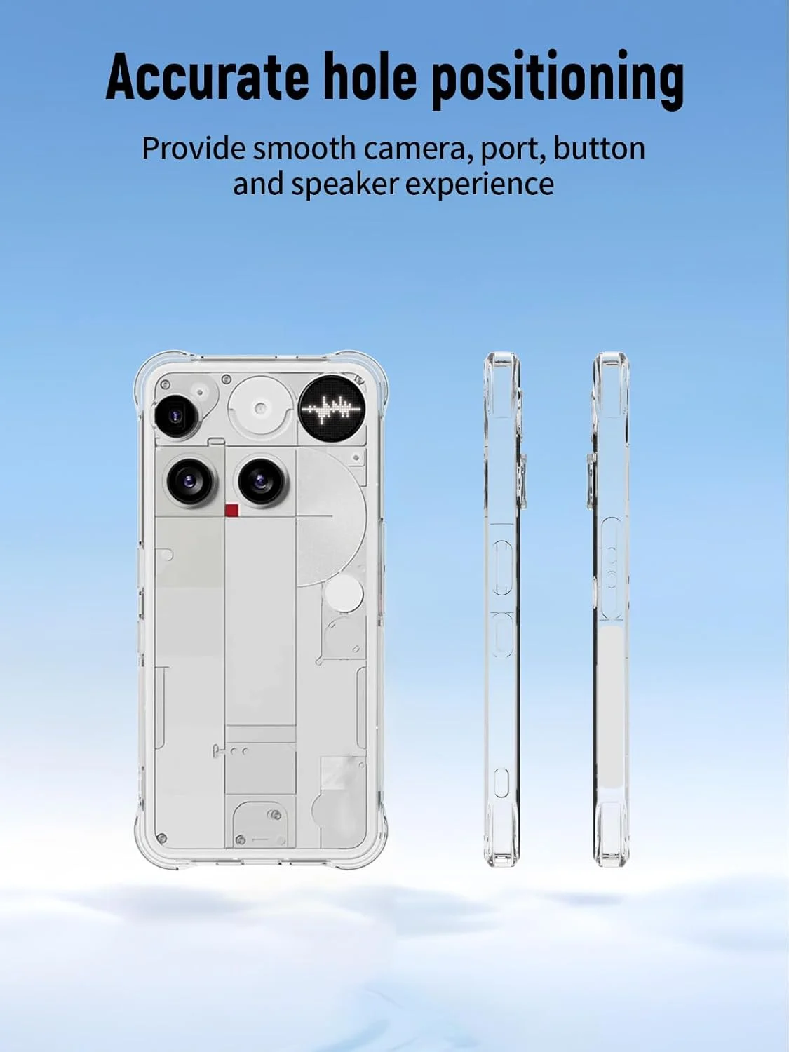 کاور شفاف گوشی موبایل ناتینگ فون (3)، کاور TPU انعطاف پذیر با ایربگ، مقاوم در برابر ضربه و خراش و ضد زردی (شفاف) کاور شفاف گوشی موبایل ناتینگ فون (3)، کاور TPU انعطاف پذیر با ایربگ، مقاوم در برابر ضربه و خراش و ضد زردی (شفاف)