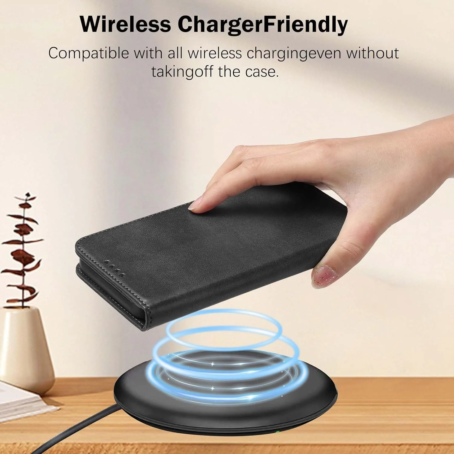 کیف پول چرمی و TPU پریمیوم HAOYE برای تلفن Nothing Phone (3) با جای کارت/ مسدود کننده RFID/ بست مغناطیسی/ عملکرد استند - صورتی کیف پول چرمی و TPU پریمیوم HAOYE برای تلفن Nothing Phone (3) با جای کارت/ مسدود کننده RFID/ بست مغناطیسی/ عملکرد استند - صورتی