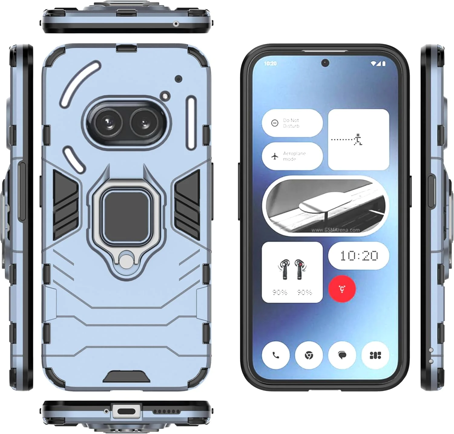 قاب محافظ گوشی ناتینگ فون (2a)، مقاوم در برابر ضربه و خط و خش، طراحی باریک و محکم، دارای حلقه، سازگار با ناتینگ فون 2a، رنگ آبی HB قاب محافظ گوشی ناتینگ فون (2a)، مقاوم در برابر ضربه و خط و خش، طراحی باریک و محکم، دارای حلقه، سازگار با ناتینگ فون 2a، رنگ آبی HB