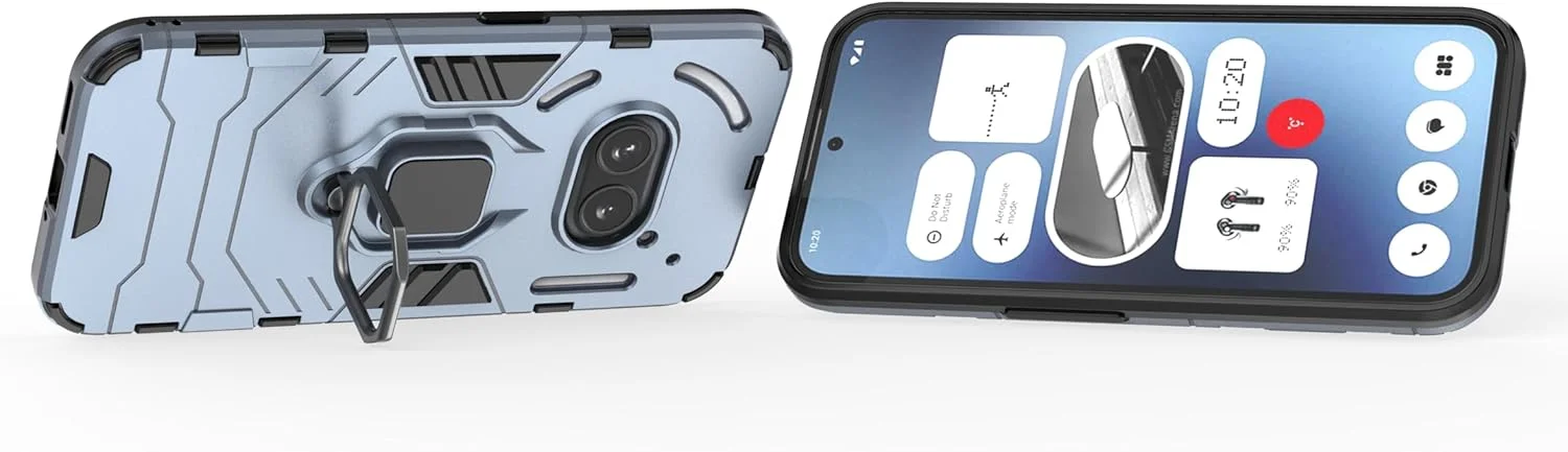 قاب محافظ گوشی ناتینگ فون (2a)، مقاوم در برابر ضربه و خط و خش، طراحی باریک و محکم، دارای حلقه، سازگار با ناتینگ فون 2a، رنگ آبی HB قاب محافظ گوشی ناتینگ فون (2a)، مقاوم در برابر ضربه و خط و خش، طراحی باریک و محکم، دارای حلقه، سازگار با ناتینگ فون 2a، رنگ آبی HB