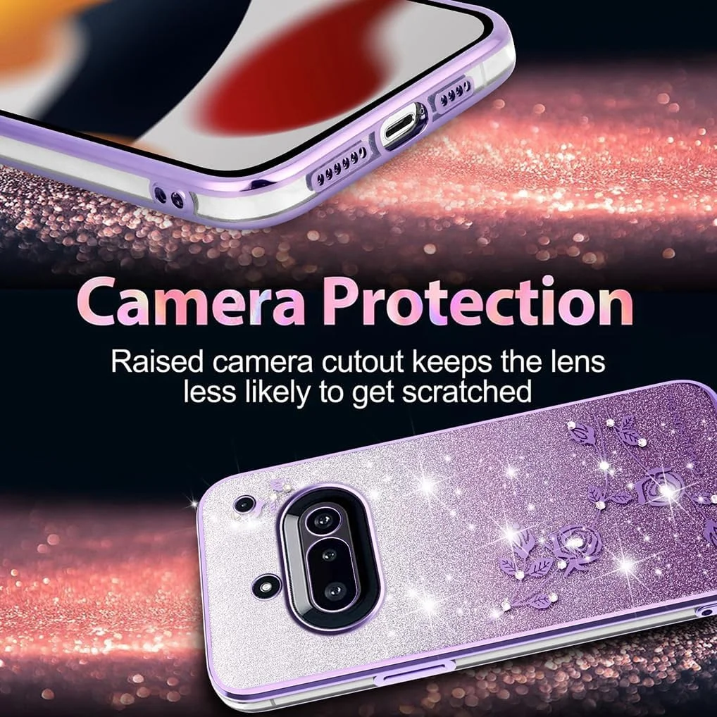 کاور گوشی ناتینگ فون (3a) طرح گرادیانی رنگی، سیلیکونی نرم و شیک با طرح گل درخشان، طراحی دخترانه، فوق العاده نازک، ضد ضربه، بامپر TPU - بنفش کاور گوشی ناتینگ فون (3a) طرح گرادیانی رنگی، سیلیکونی نرم و شیک با طرح گل درخشان، طراحی دخترانه، فوق العاده نازک، ضد ضربه، بامپر TPU - بنفش