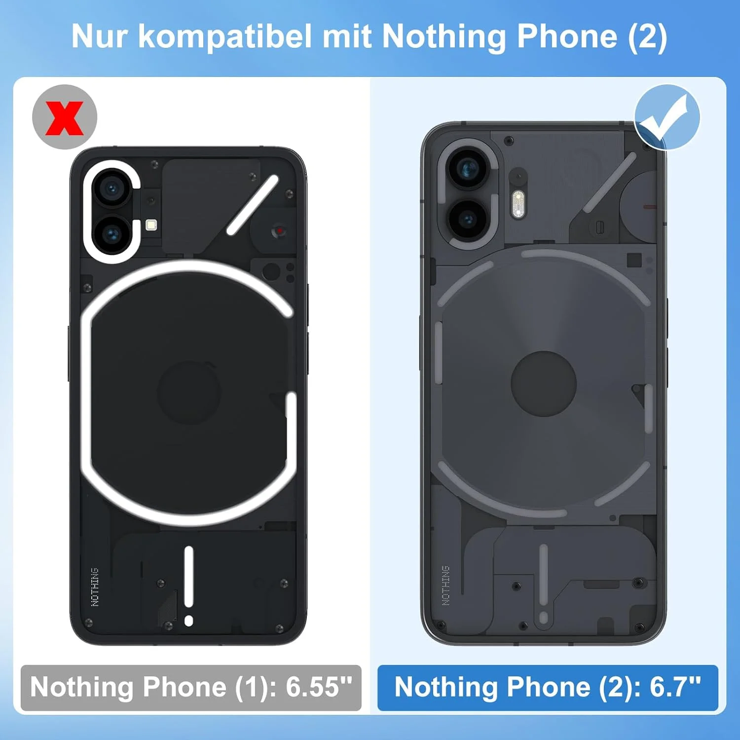 قاب سخت شفاف YESARMOR برای ناتینگ فون 2، ضد زردی، ضد ضربه، ضد خش، پشت PC سخت، پوشش محافظ مات نیمه شفاف گوشی قاب سخت شفاف YESARMOR برای ناتینگ فون 2، ضد زردی، ضد ضربه، ضد خش، پشت PC سخت، پوشش محافظ مات نیمه شفاف گوشی