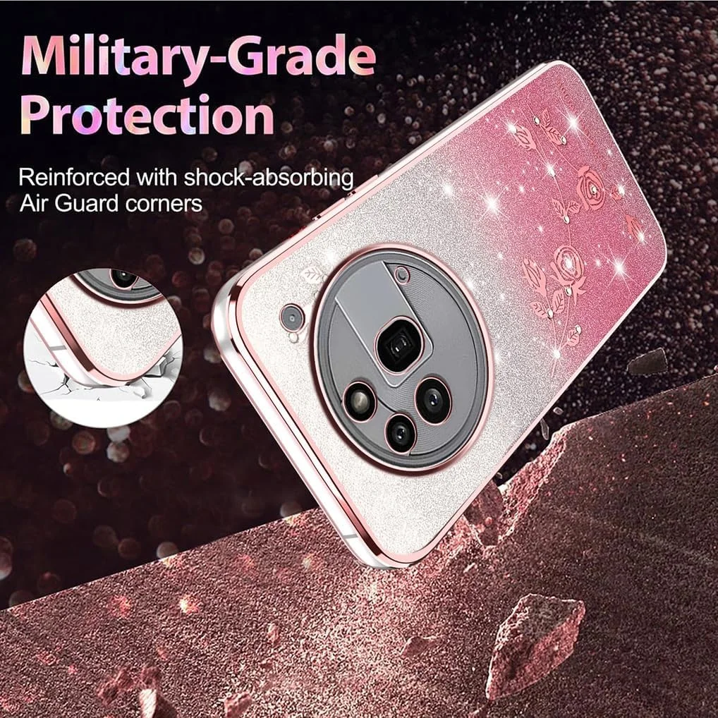 کاور گوشی ناتینگ فون (3a) پرو برند SEAHAI، رنگ градиент، طرح گل زیبا و شیک، سیلیکونی نرم، طراحی دخترانه، فوق العاده نازک، ضد ضربه، بامپر TPU – صورتی کاور گوشی ناتینگ فون (3a) پرو برند SEAHAI، رنگ градиент، طرح گل زیبا و شیک، سیلیکونی نرم، طراحی دخترانه، فوق العاده نازک، ضد ضربه، بامپر TPU – صورتی