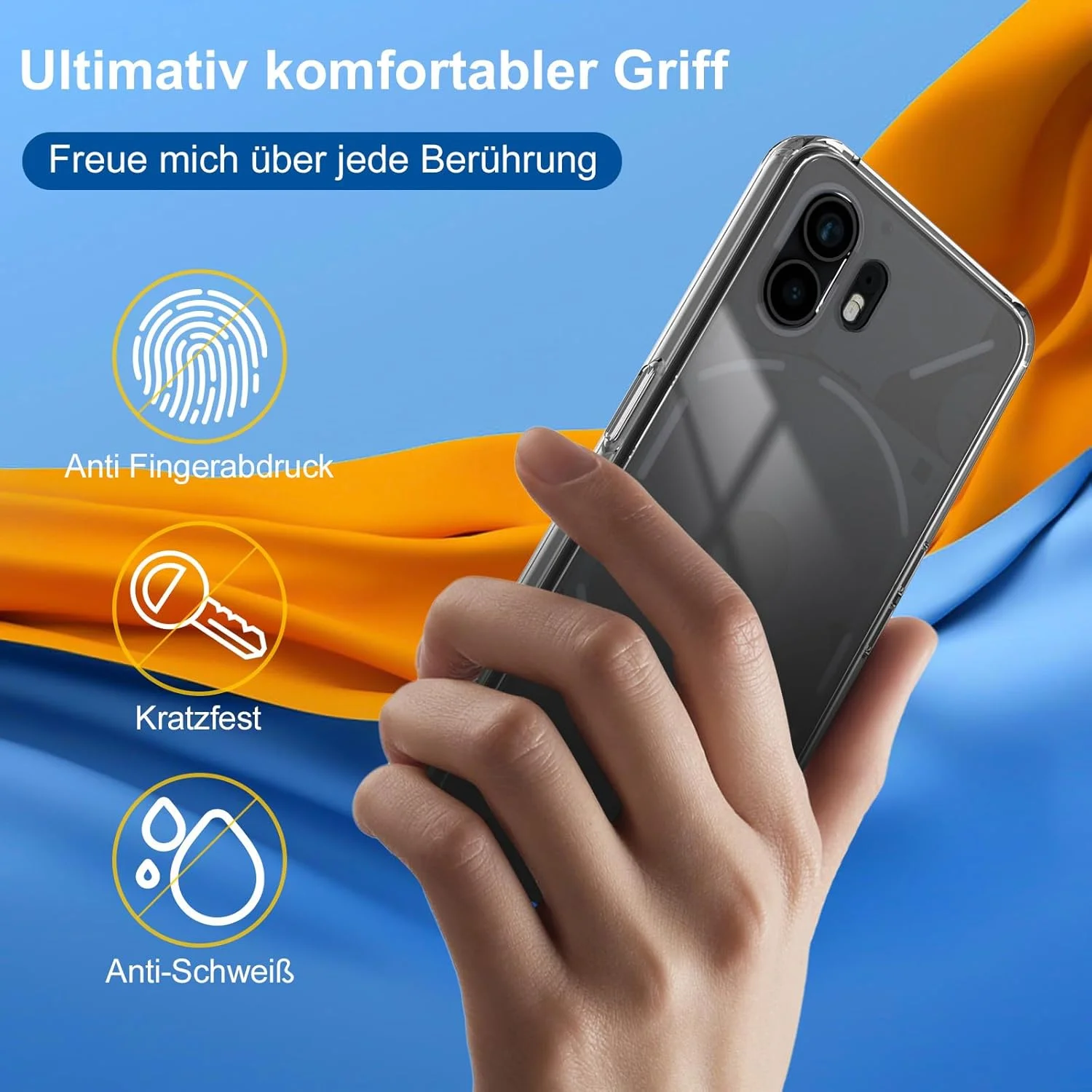 قاب سخت شفاف YESARMOR برای ناتینگ فون 2، ضد زردی، ضد ضربه، ضد خش، پشت PC سخت، پوشش محافظ مات نیمه شفاف گوشی قاب سخت شفاف YESARMOR برای ناتینگ فون 2، ضد زردی، ضد ضربه، ضد خش، پشت PC سخت، پوشش محافظ مات نیمه شفاف گوشی