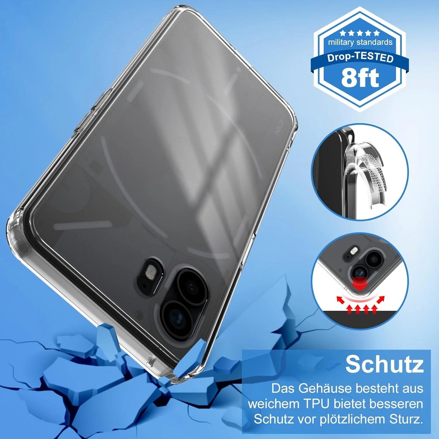 قاب سخت شفاف YESARMOR برای ناتینگ فون 2، ضد زردی، ضد ضربه، ضد خش، پشت PC سخت، پوشش محافظ مات نیمه شفاف گوشی قاب سخت شفاف YESARMOR برای ناتینگ فون 2، ضد زردی، ضد ضربه، ضد خش، پشت PC سخت، پوشش محافظ مات نیمه شفاف گوشی