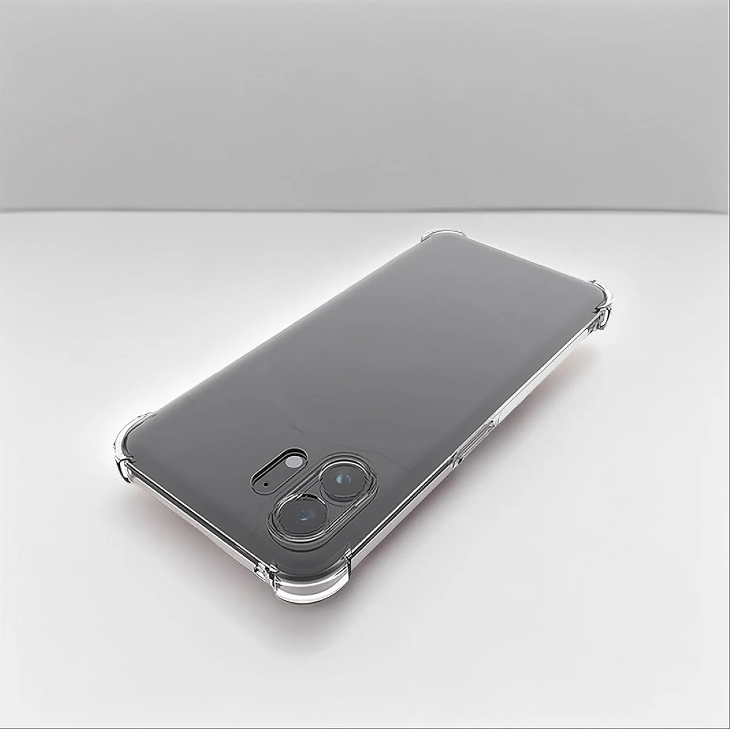 کاور ژیوپوی مناسب برای ناتینگ فون 2، کاور نرم و شفاف، [ضد ضربه] [ضد خش] مناسب برای ناتینگ فون 2 - شفاف 2