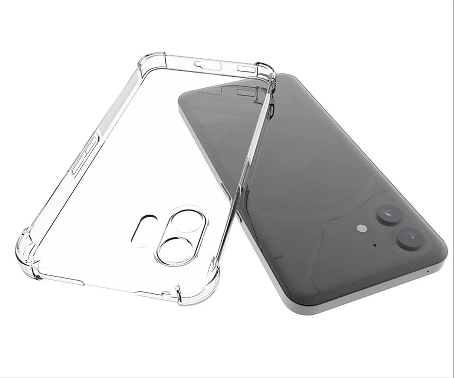 کاور محافظ ژیوپوی مناسب برای ناتینگ فون 2، کاور نرم و شفاف، ضد ضربه و ضد خش برای ناتینگ فون 2 - شفاف 2 کاور محافظ ژیوپوی مناسب برای ناتینگ فون 2، کاور نرم و شفاف، ضد ضربه و ضد خش برای ناتینگ فون 2 - شفاف 2