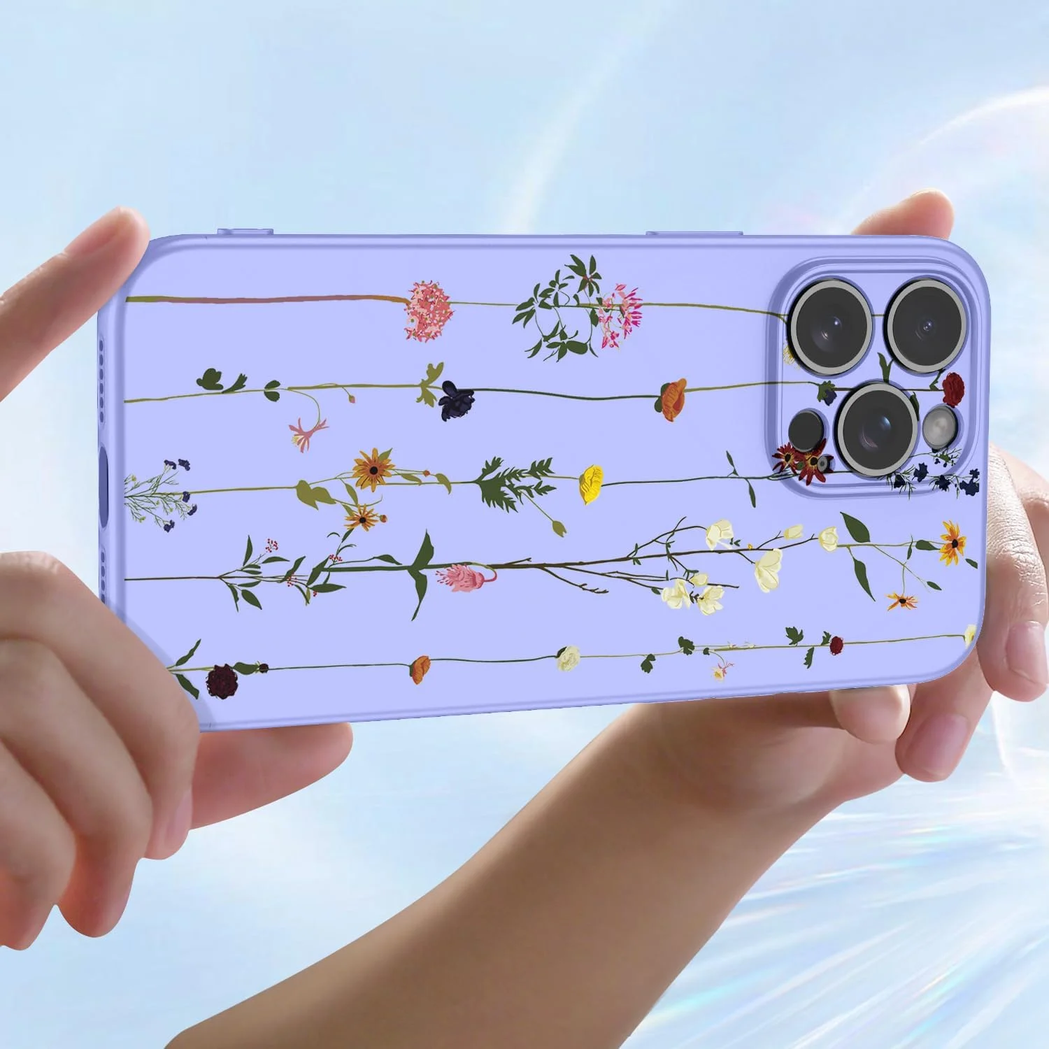 قاب گوشی ناتینگ فون 3a مدل A059 با طرح گل زیبا، محافظ باریک و ضربه گیر TPU نرم برای گوشی ناتینگ فون 3a طرح باغ بنفش قاب گوشی ناتینگ فون 3a مدل A059 با طرح گل زیبا، محافظ باریک و ضربه گیر TPU نرم برای گوشی ناتینگ فون 3a طرح باغ بنفش