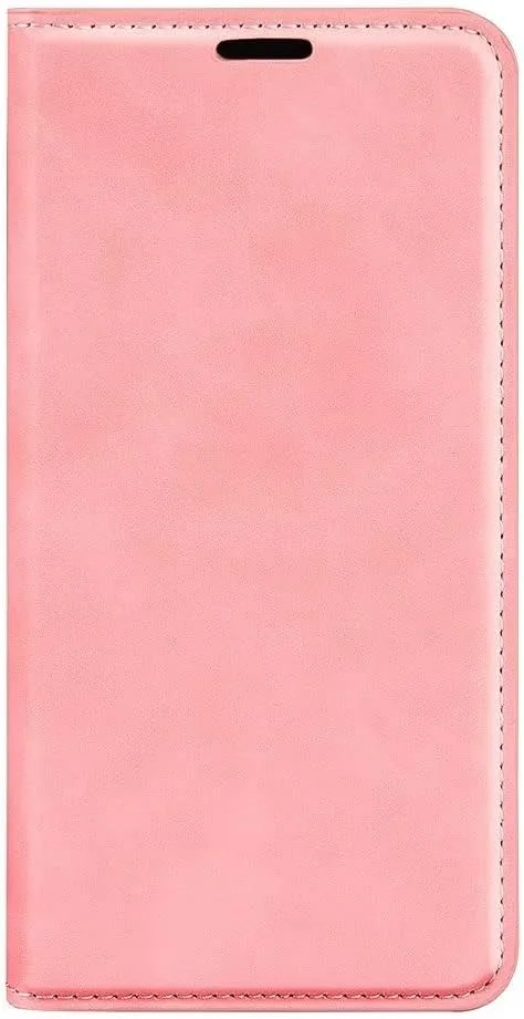 کاور گوشی RanTuo برای Nothing Phone 2a، دارای جای کارت، پایه نگهدارنده، TPU + چرم PU، کاور تاشو برای Nothing Phone 2a (صورتی)