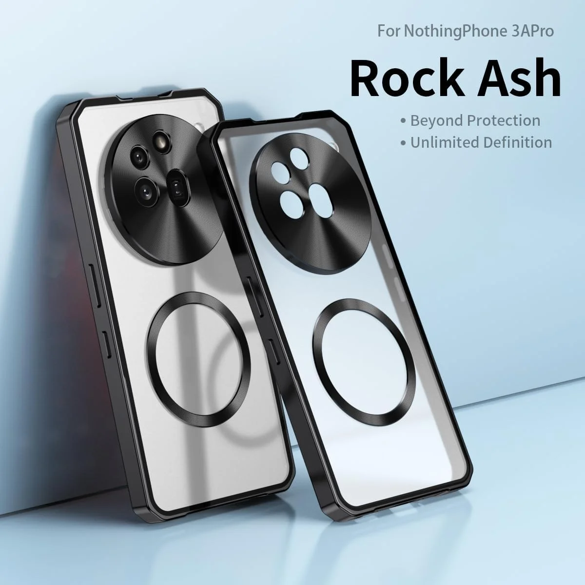 قاب مغناطیسی Gruattreay برای ناتینگ فون (3a) پرو، فریم آلیاژی کشویی با پوشش پشتی مات و نیمه شفاف، فوق العاده نازک، ضد اثر انگشت و ضد ضربه (مشکی) قاب مغناطیسی Gruattreay برای ناتینگ فون (3a) پرو، فریم آلیاژی کشویی با پوشش پشتی مات و نیمه شفاف، فوق العاده نازک، ضد اثر انگشت و ضد ضربه (مشکی)