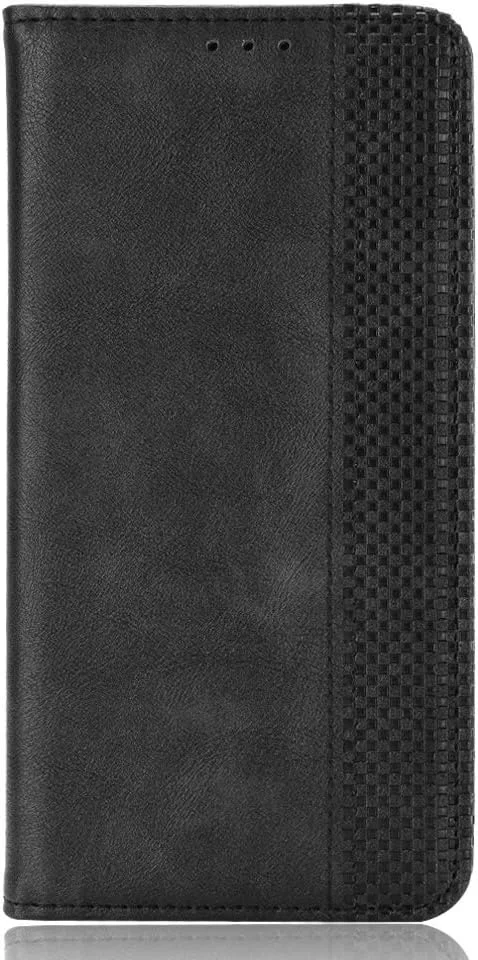 کاور چرمی مشکی سازگار با گوشی ناتینگ CMF Phone 2 Pro، دارای استند تاشو، جای کارت و قفل مغناطیسی کاور چرمی مشکی سازگار با گوشی ناتینگ CMF Phone 2 Pro، دارای استند تاشو، جای کارت و قفل مغناطیسی