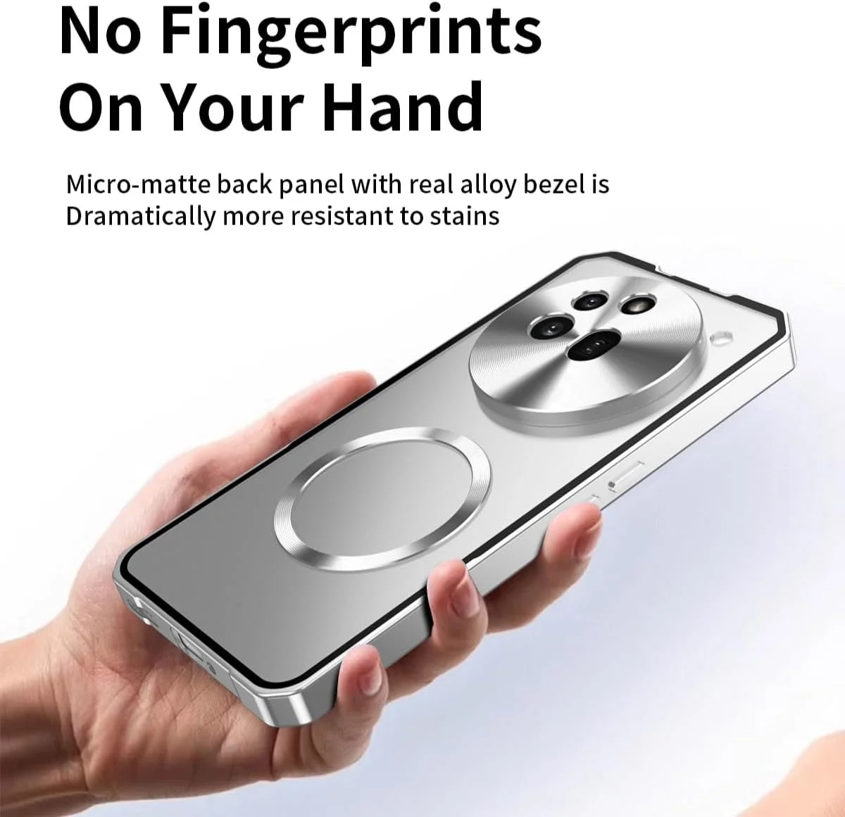 قاب مغناطیسی Gruattreay برای ناتینگ فون (3a) پرو، فریم آلیاژی کشویی با پوشش پشتی مات و نیمه شفاف، فوق العاده نازک، ضد اثر انگشت و ضد ضربه (مشکی) قاب مغناطیسی Gruattreay برای ناتینگ فون (3a) پرو، فریم آلیاژی کشویی با پوشش پشتی مات و نیمه شفاف، فوق العاده نازک، ضد اثر انگشت و ضد ضربه (مشکی)