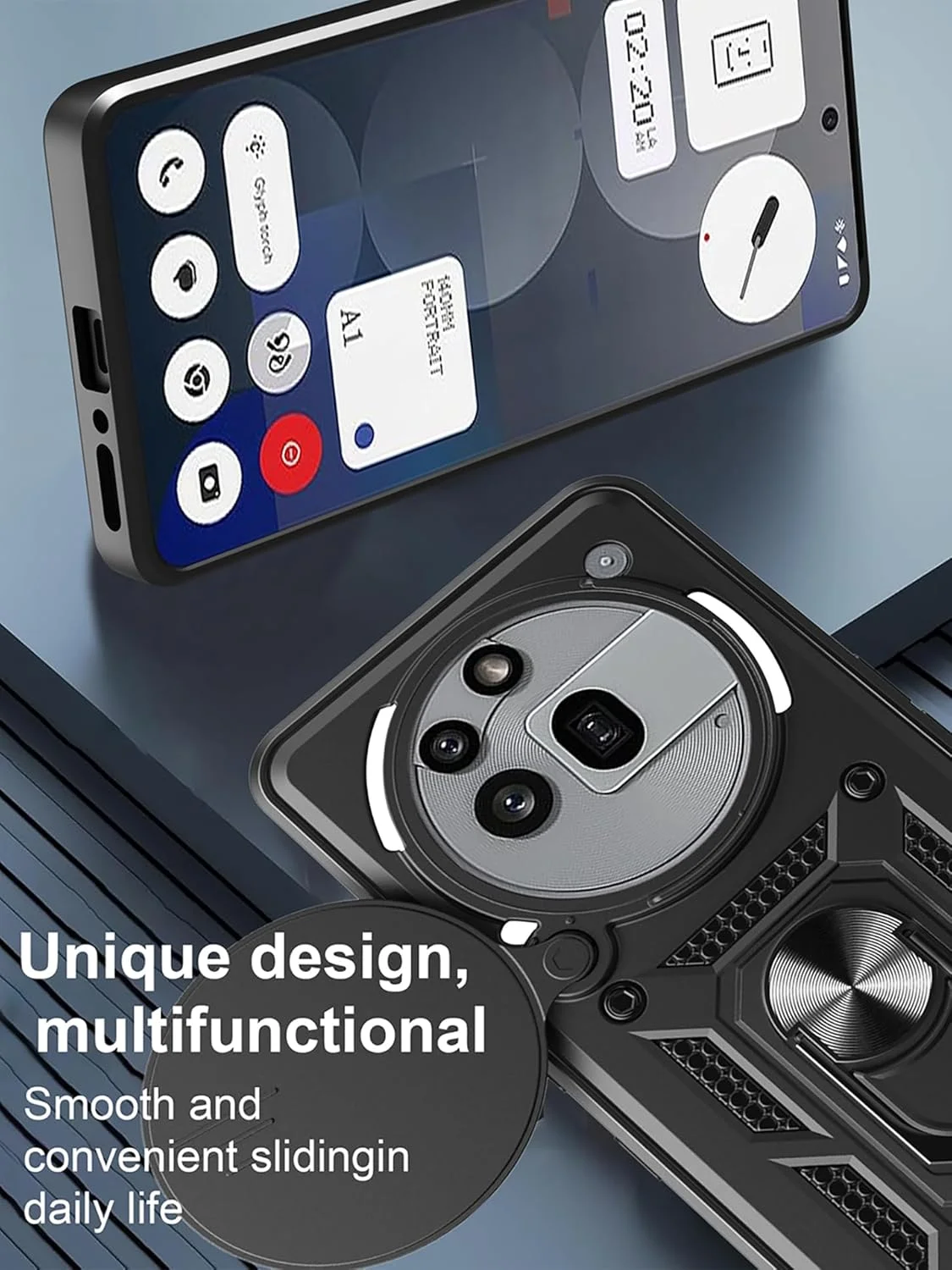 قاب محافظ گوشی ایلینگ مناسب برای ناتینگ فون (3a) پرو، بافت مات و بسیار نازک، ضد ضربه، ساخته شده از PC سخت، پوشش بامپر TPU سیلیکونی نرم به همراه استند انگشتی و پوشش کشویی دوربین (سبز) قاب محافظ گوشی ایلینگ مناسب برای ناتینگ فون (3a) پرو، بافت مات و بسیار نازک، ضد ضربه، ساخته شده از PC سخت، پوشش بامپر TPU سیلیکونی نرم به همراه استند انگشتی و پوشش کشویی دوربین (سبز)