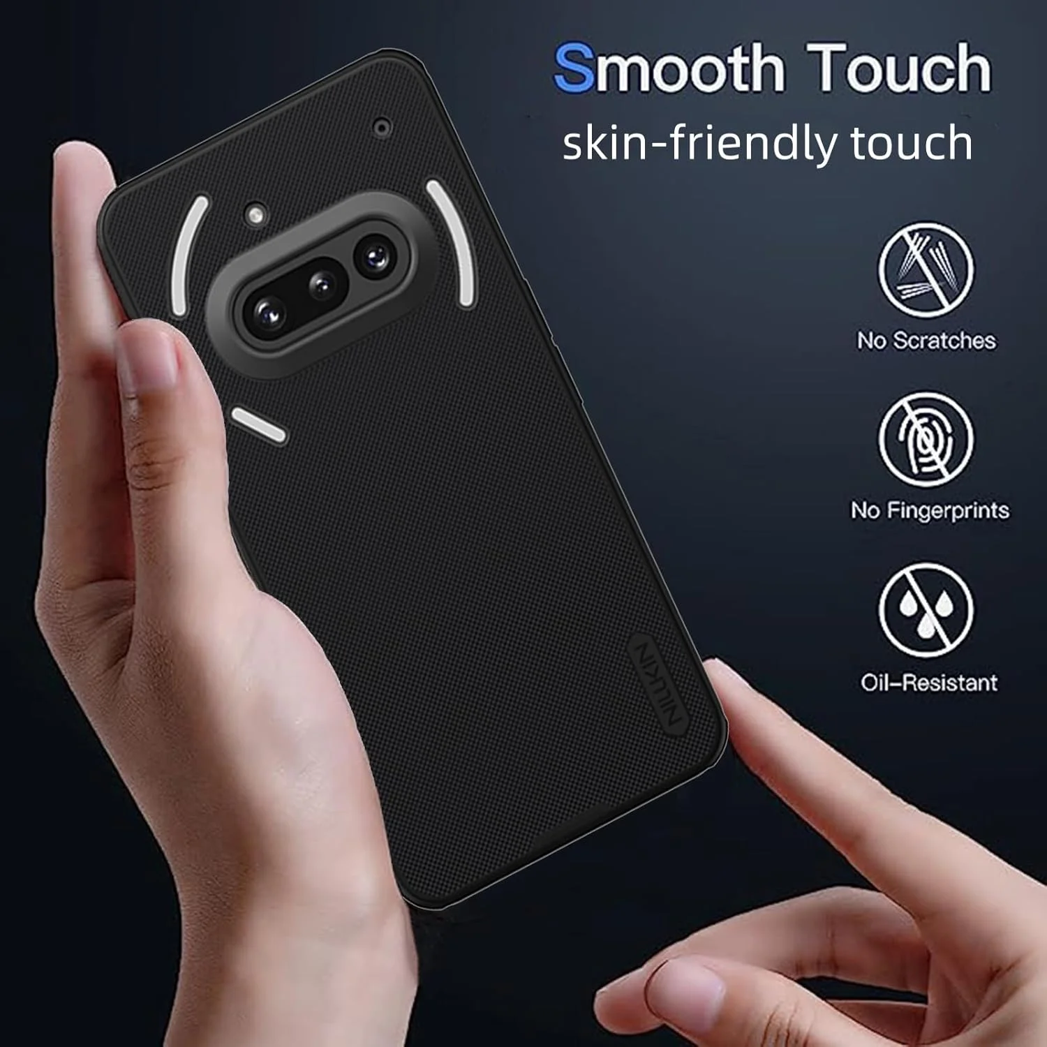 قاب محافظ گوشی ناتینگ فون (3a) تیانیو، پوشش سخت PC فوق العاده نازک و ضد ضربه، محافظت کامل برای گوشی ناتینگ فون (3a) - مشکی قاب محافظ گوشی ناتینگ فون (3a) تیانیو، پوشش سخت PC فوق العاده نازک و ضد ضربه، محافظت کامل برای گوشی ناتینگ فون (3a) - مشکی