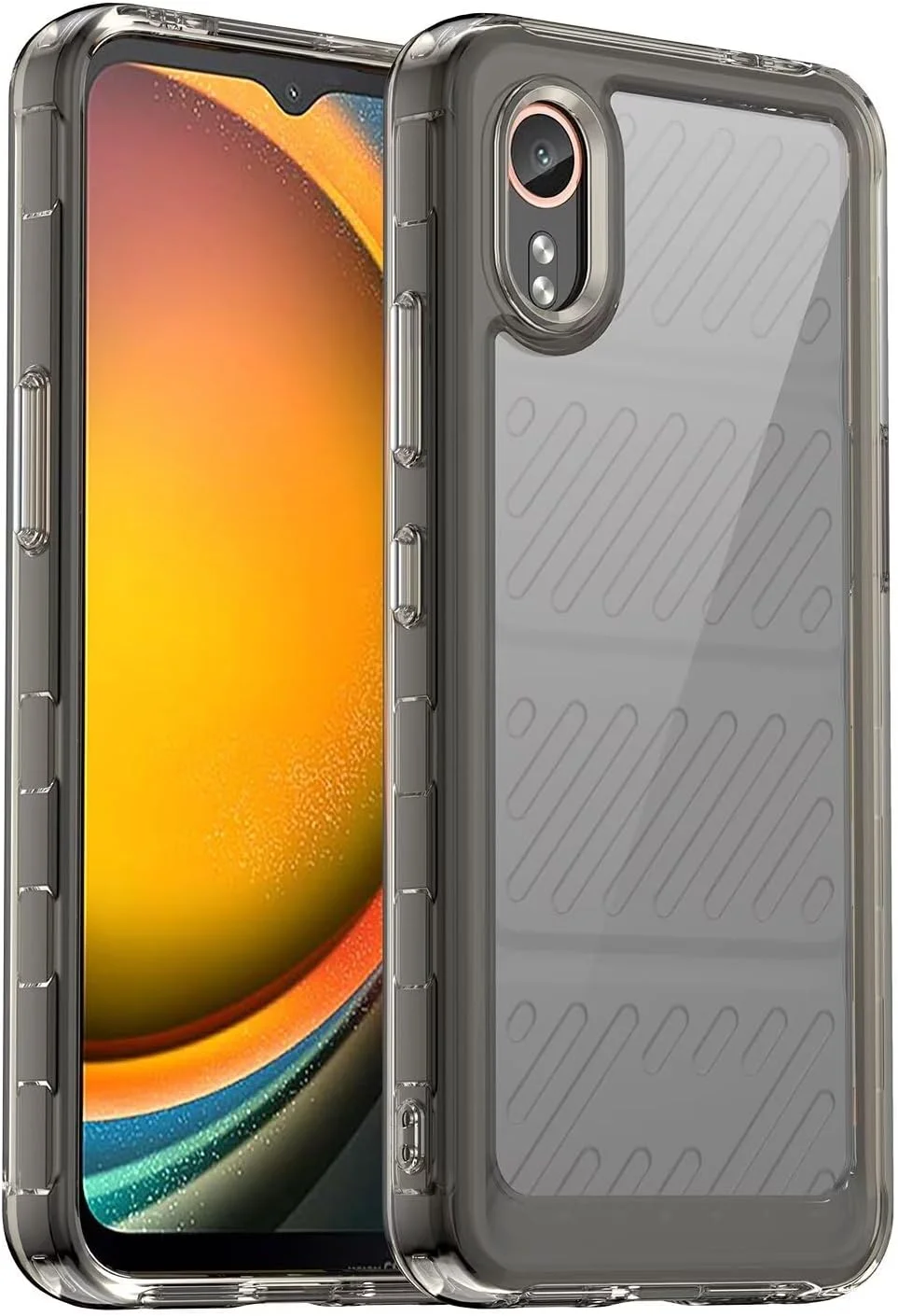 کاور محافظ گوشی رانتو مناسب برای ناتینگ فون 2، PC سخت، ضد خش، سبک وزن، شفاف، پوشش محافظ برای ناتینگ فون 2 (خاکستری شفاف)