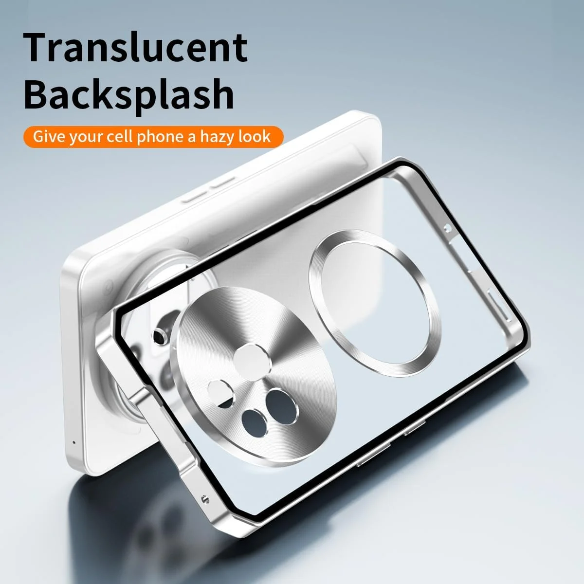 قاب مغناطیسی Gruattreay برای ناتینگ فون (3a) 5G، فریم آلیاژی با پوشش پشتی مات و نیمه شفاف، فوق العاده نازک، ضد اثر انگشت، ضد ضربه و محافظ (نقره ای) قاب مغناطیسی Gruattreay برای ناتینگ فون (3a) 5G، فریم آلیاژی با پوشش پشتی مات و نیمه شفاف، فوق العاده نازک، ضد اثر انگشت، ضد ضربه و محافظ (نقره ای)