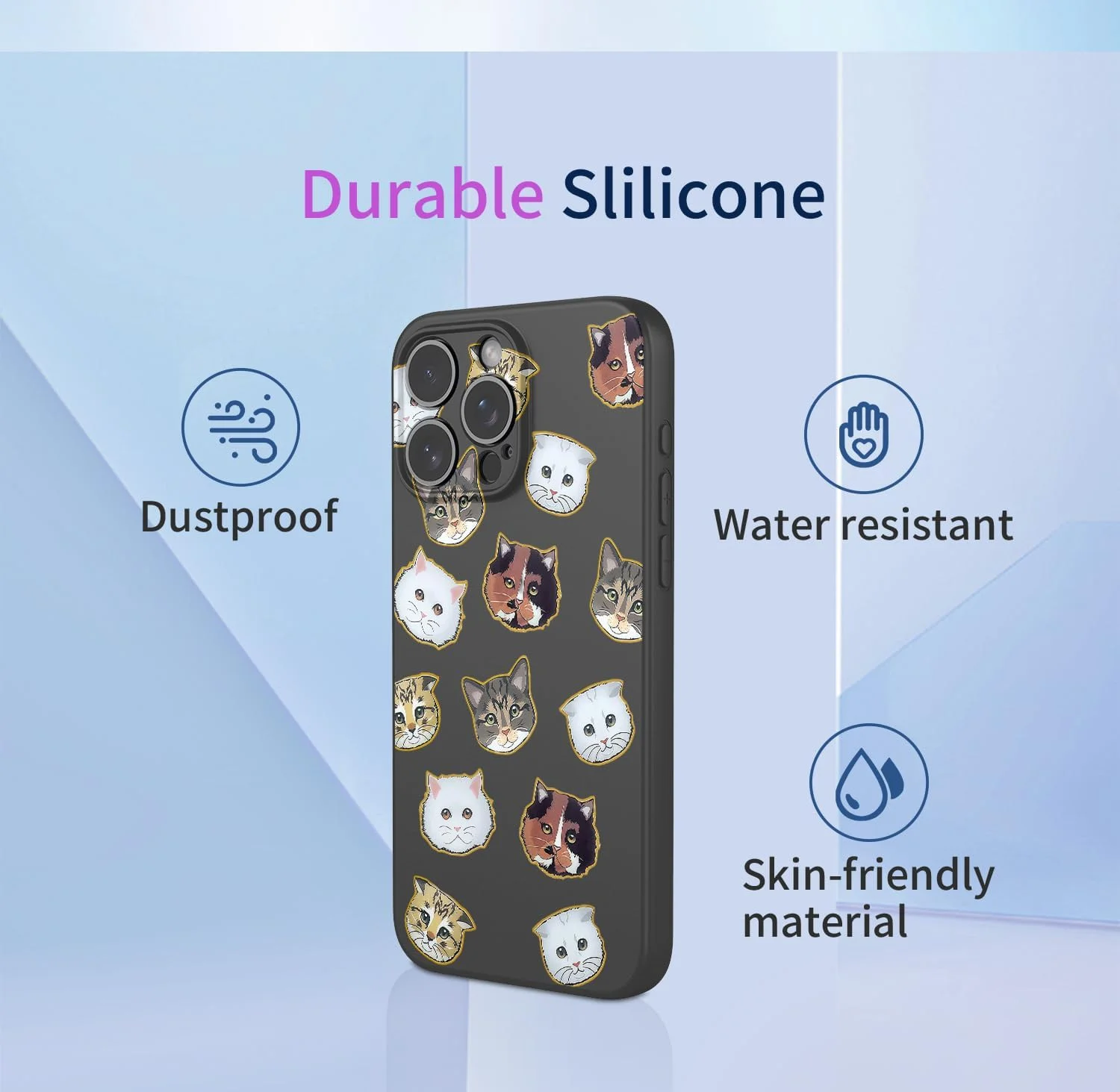 قاب گوشی KOARWVC برای گوشی ناتینگ فون 2، طرح گربه بامزه، محافظ باریک، کاور نرم TPU برای گوشی ناتینگ فون 2 - گربه سیاه قاب گوشی KOARWVC برای گوشی ناتینگ فون 2، طرح گربه بامزه، محافظ باریک، کاور نرم TPU برای گوشی ناتینگ فون 2 - گربه سیاه