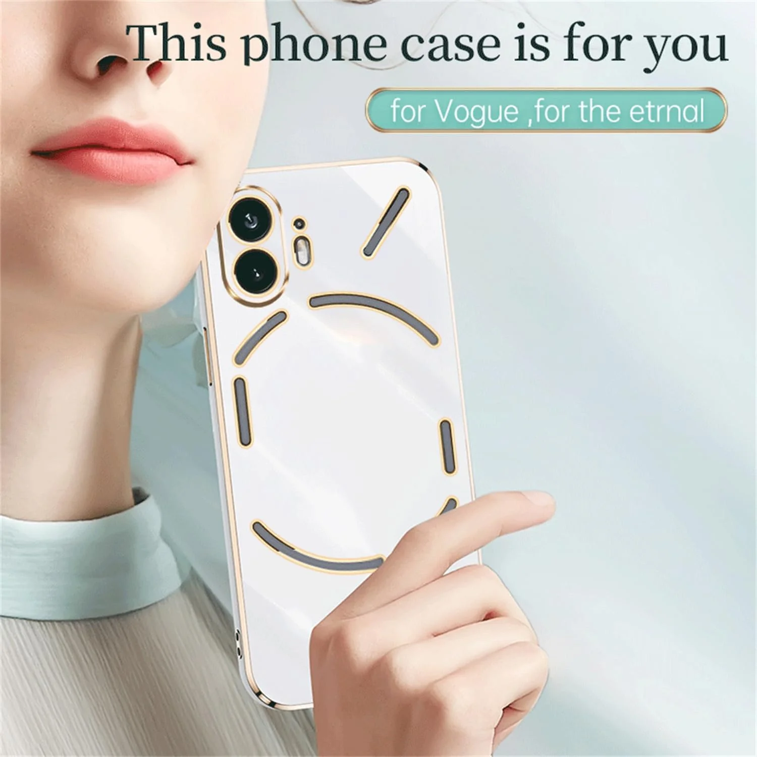 قاب محافظ سیلیکونی براق و ضربه گیر برای تلفن ناتینگ فون (2)، قاب باریک و سبک محافظ سپر تلفن برای ناتینگ فون (2) (قرمز)