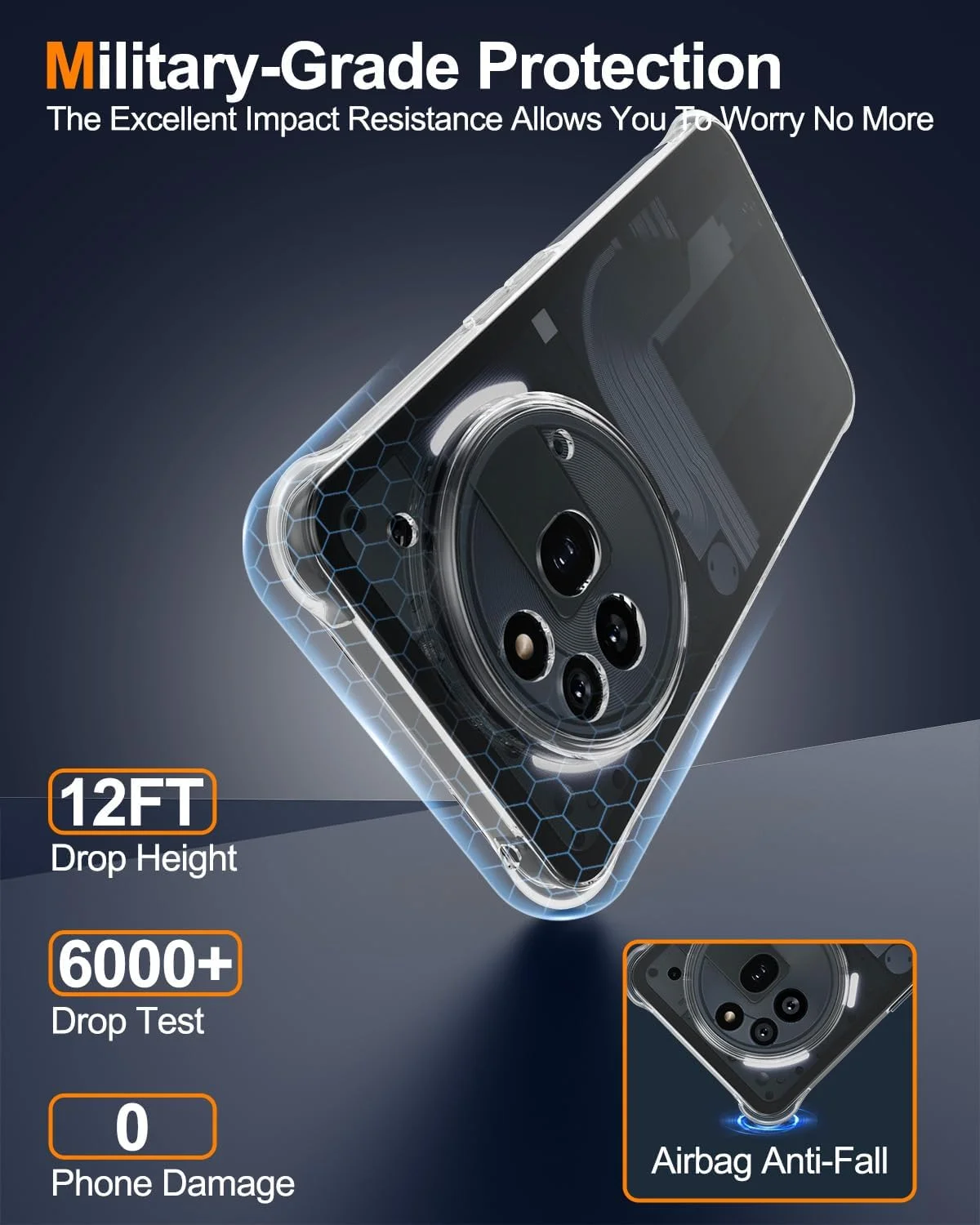 کاور ژلهای شفاف مناسب برای ناتینگ فون 3a Pro - کاور سیلیکونی نرم و باریک با طراحی شفاف و فناوری ضد ضربه و ضد افتادن کاور ژلهای شفاف مناسب برای ناتینگ فون 3a Pro - کاور سیلیکونی نرم و باریک با طراحی شفاف و فناوری ضد ضربه و ضد افتادن