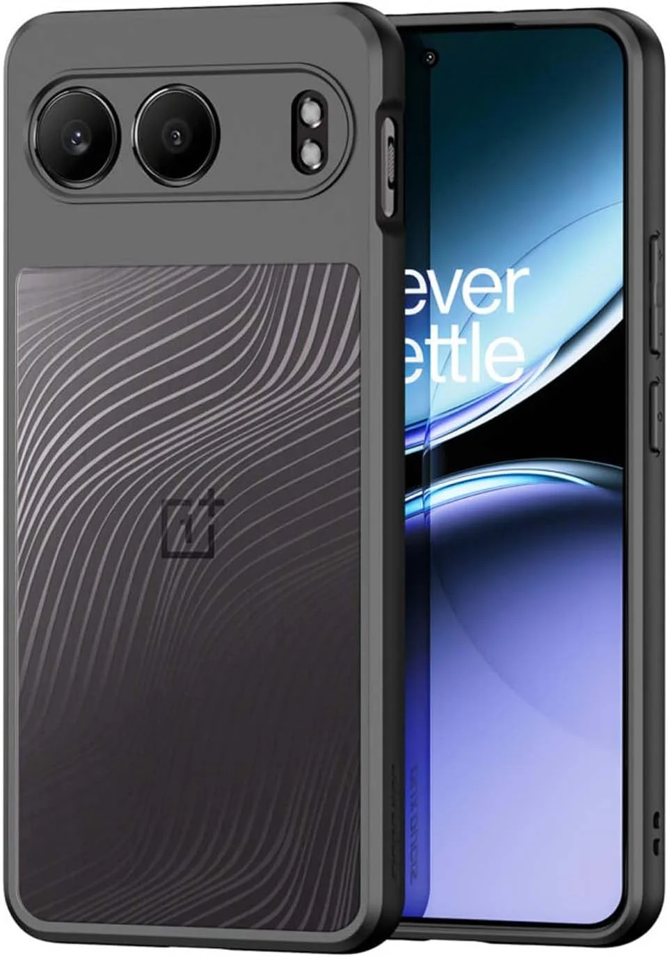 کاور پشتی OIATROE برای OnePlus Nord 4، [باریک] [ضد اثر انگشت] [بافت مات] - مشکی