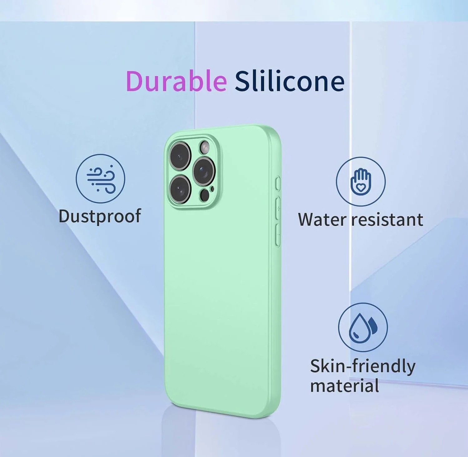 قاب محافظ گوشی ناتینگ فون (3)، باریک، ضد لغزش، انعطاف پذیر، TPU نرم، جذب شوک، پوشش داخلی نرم، سپر محافظ - سبز روشن