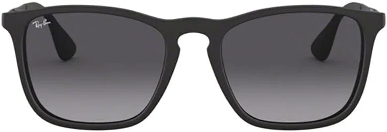 عینک آفتابی مردانه ری بن کریس RB4187-622/8G-54 - مشکی رابر، مشکی