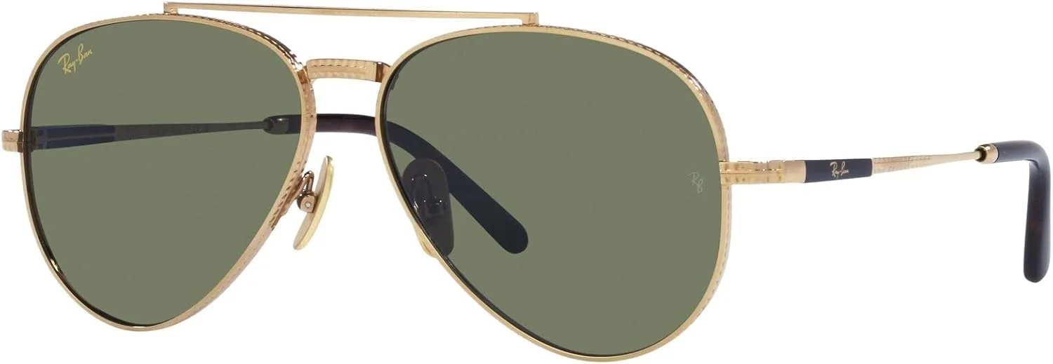 عینک آفتابی خلبانی Ray-Ban Rb8225 Aviator Titanium Pilot