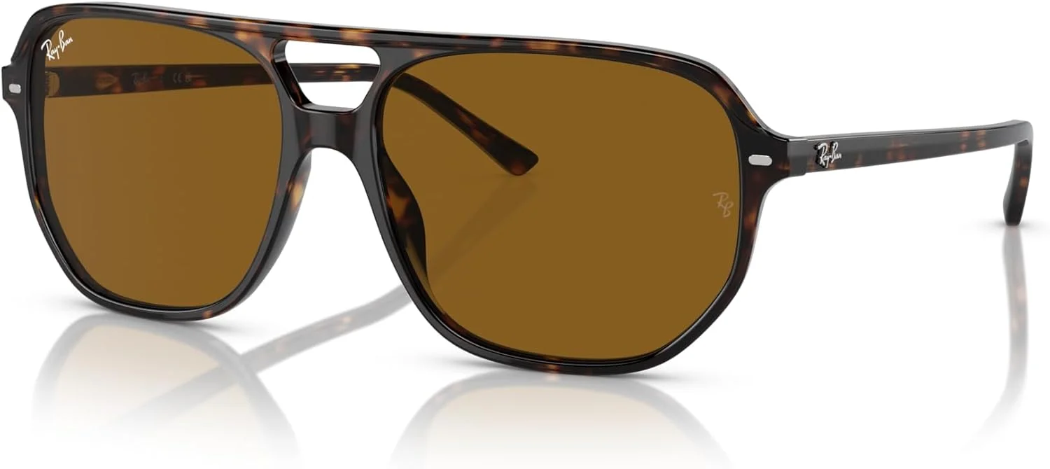 عینک آفتابی ری-بن مدل Rb2205 Bill One Square، هاوانا/قهوه ای، 60 میلی متر