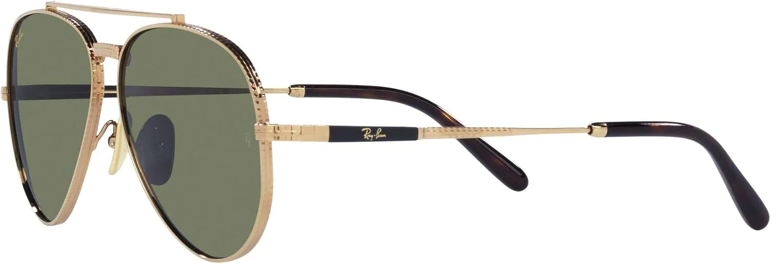عینک آفتابی خلبانی Ray-Ban Rb8225 Aviator Titanium Pilot