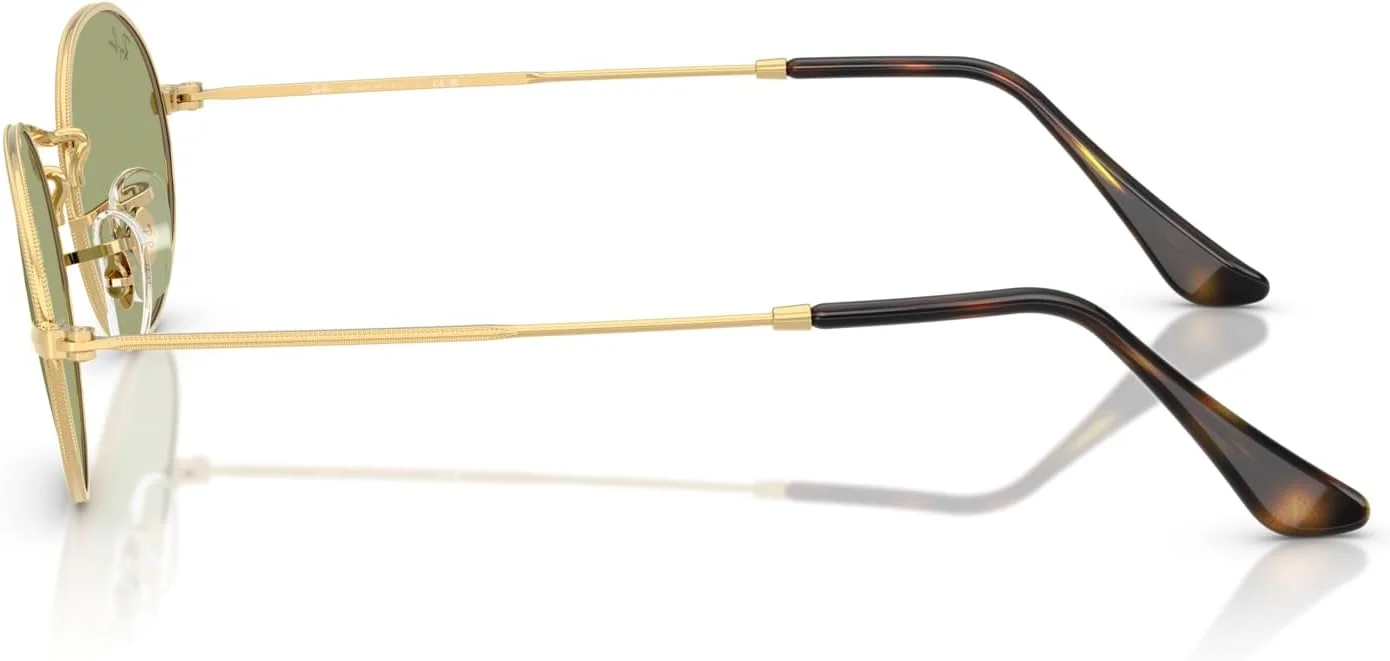 عینک آفتابی بیضی شکل ری-بن مدل RB3547، طلایی/سبز شیشه ای، سایز 51 میلی متر عینک آفتابی بیضی شکل ری-بن مدل RB3547، طلایی/سبز شیشه ای، سایز 51 میلی متر