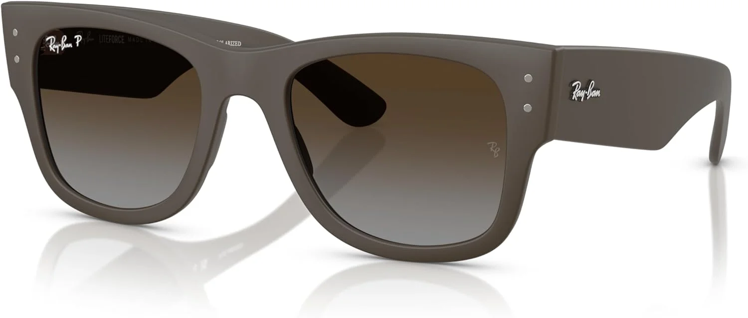عینک آفتابی مربعی ری-بن مدل Rb4840s Mega Wayfarer Liteforce