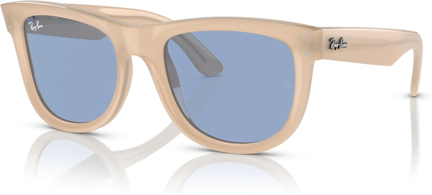 عینک آفتابی مربعی ویفرر ری-بن 0RBR0502S با فریم استات قالبی معکوس