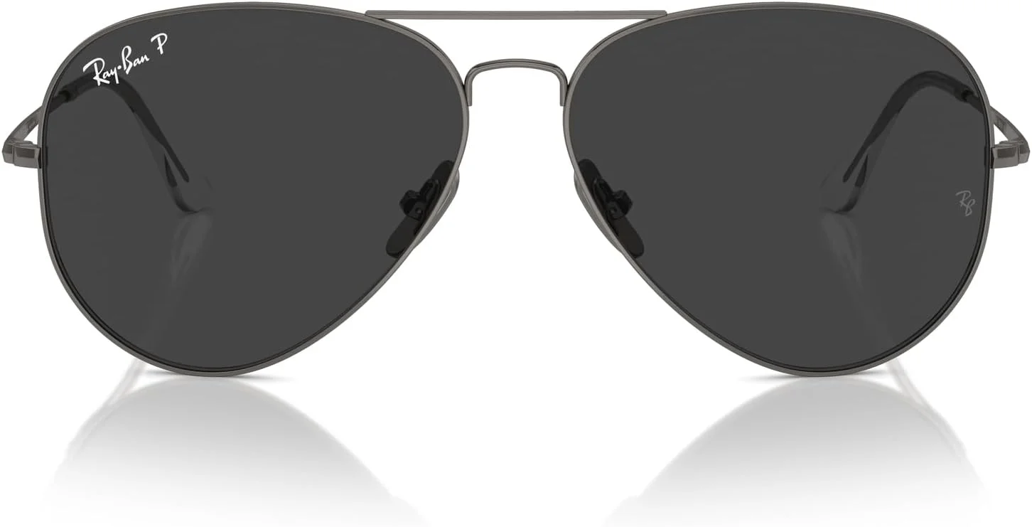 عینک آفتابی خلبانی ری-بن مدل Rb8089 تیتانیومی