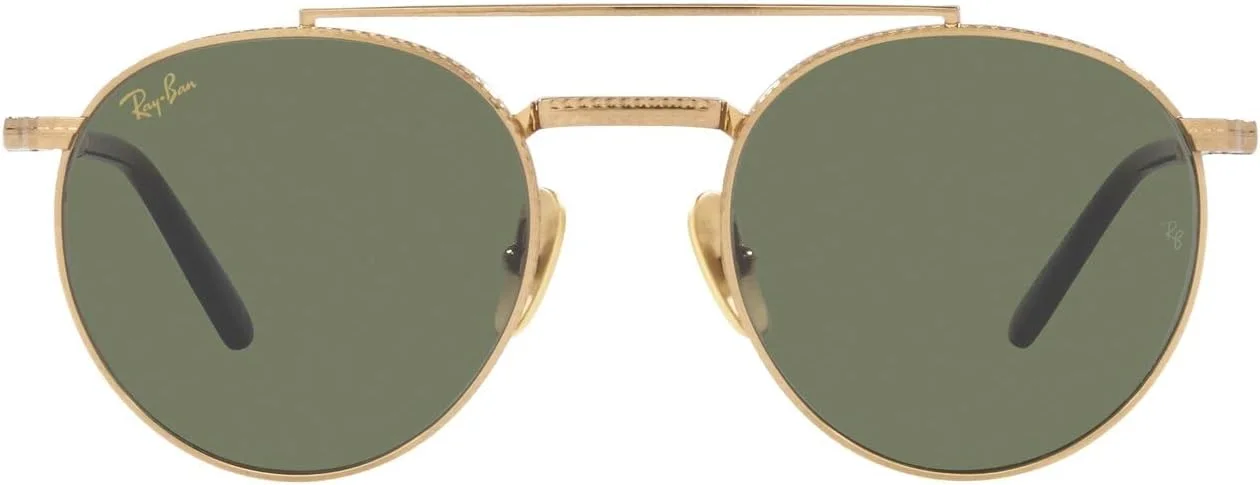 عینک آفتابی گرد تیتانیومی Ray-Ban Rb8237 Round Ii