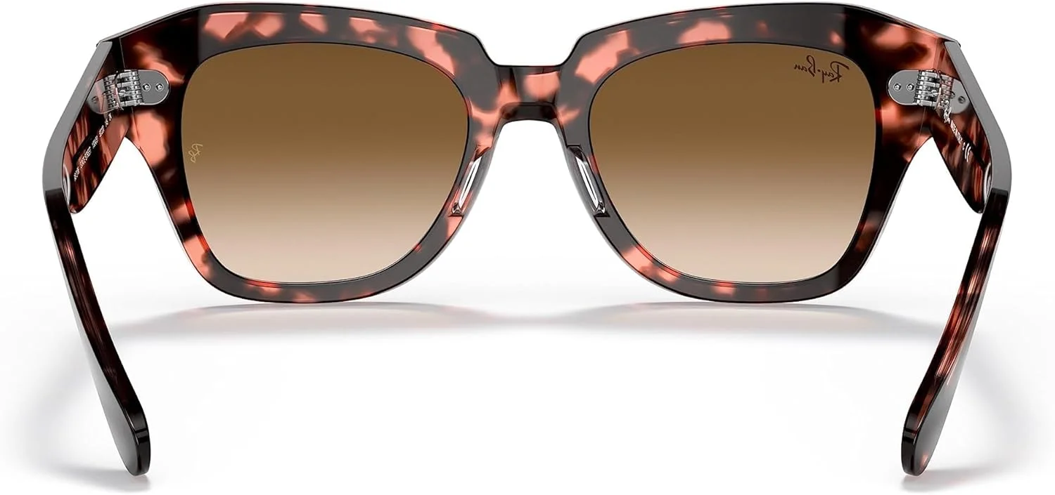 عینک آفتابی مربعی ری-بن مدل Rb2186 State Street زنانه