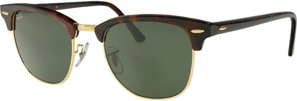 عینک آفتابی ری-بن RB3016 W0366 51 با لنز رنگی روشن، فیت معمولی، مدل کلاب‌مستر، مناسب آقایان و بانوان، RAYBAN، طرح لاک پشتی/آریستا، سایز آزاد