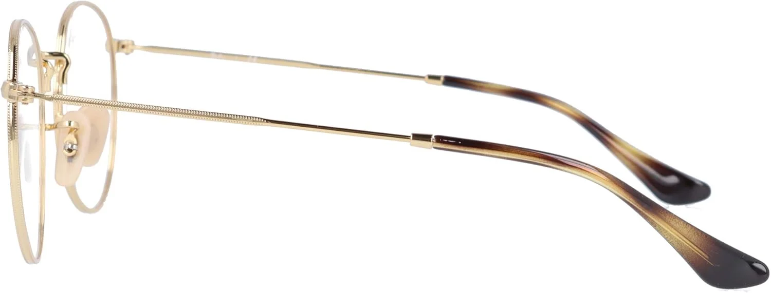 عینک طبی گرد فلزی ری-بن مدل ROUND METAL OPTICS RX3447V 2500 50 (RB3447V) گرد унисекс مردانه زنانه