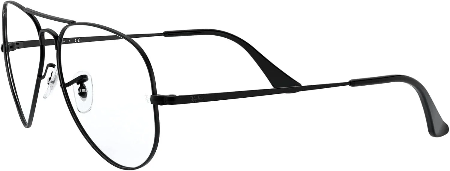 فریم عینک فلزی خلبانی RX6489، طلایی در بالای هاوانا/لنز نمایشی، 58 میلی متر