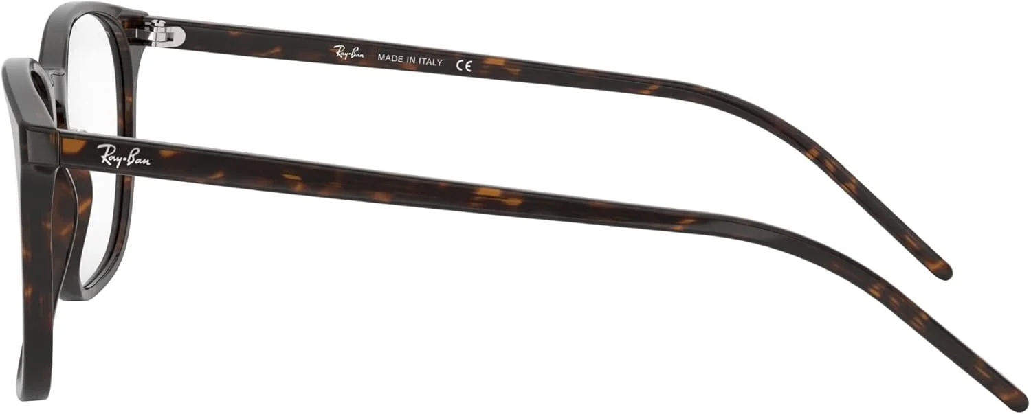 فریم عینک طبی مربعی ری بن مدل Rx5387، مشکی/شیشه دمو، سایز 54 میلی متر (تک عددی)