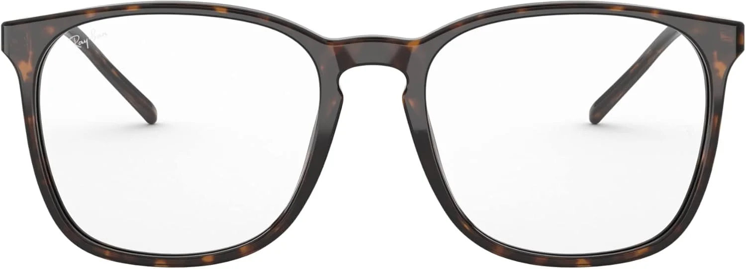 فریم عینک طبی مربعی ری بن مدل Rx5387، مشکی/شیشه دمو، سایز 54 میلی متر (تک عددی)