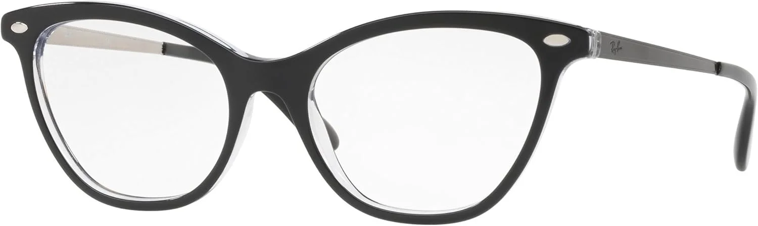 عینک آفتابی ری بن RX5360، 54 میلی متر، مشکی/لنز شفاف، 54