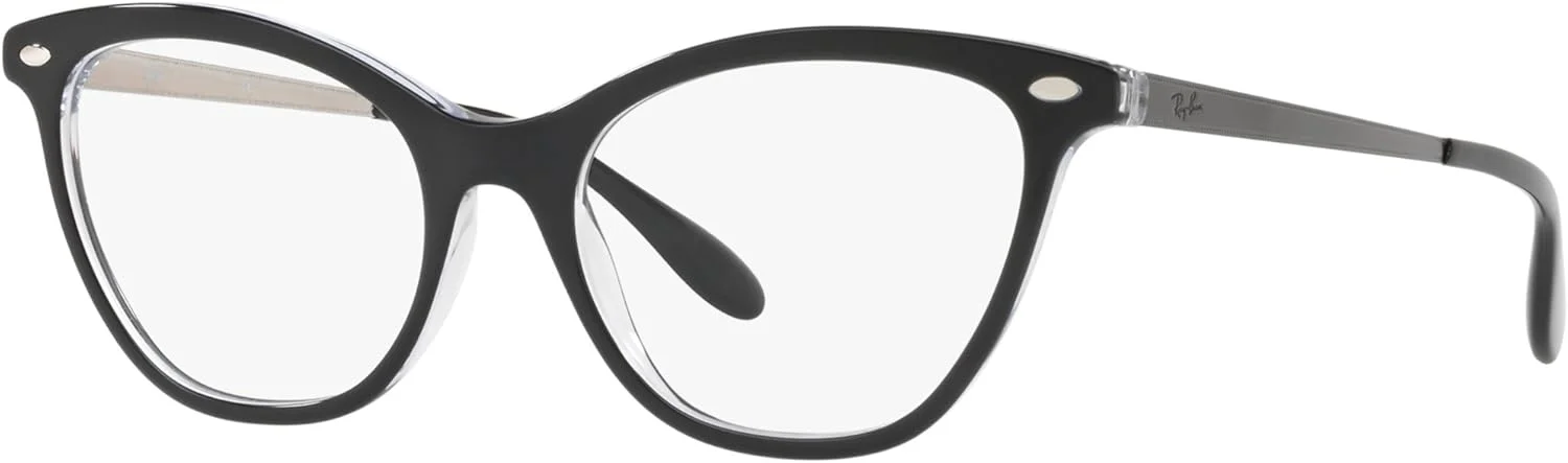 عینک آفتابی ری بن RX5360، 54 میلی متر، مشکی/لنز شفاف، 54