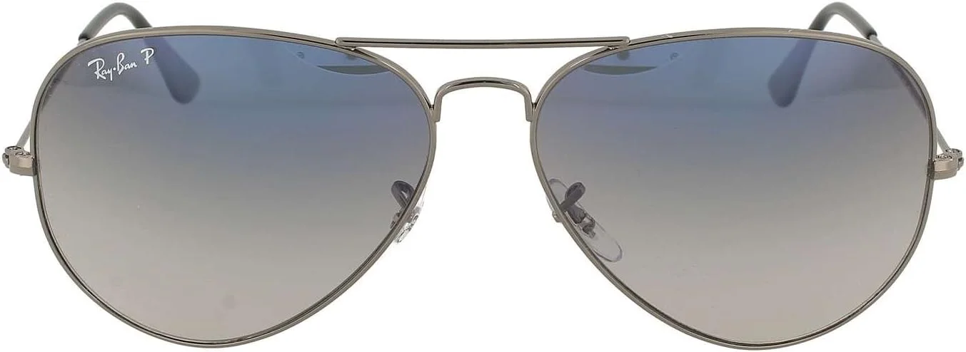 عینک آفتابی ری-بن مدل RB3025 Aviator Gradient Polarized 004/78 58، مناسب برای آقایان و بانوان