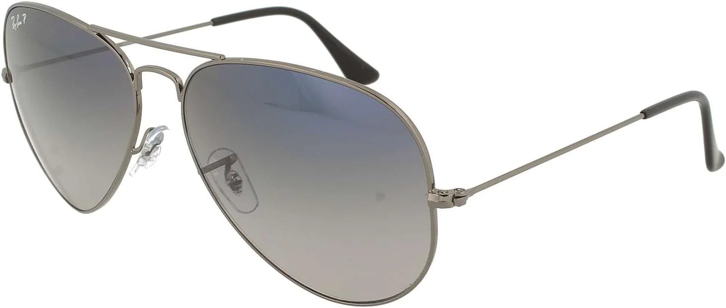 عینک آفتابی ری-بن مدل RB3025 Aviator Gradient Polarized 004/78 58، مناسب برای آقایان و بانوان