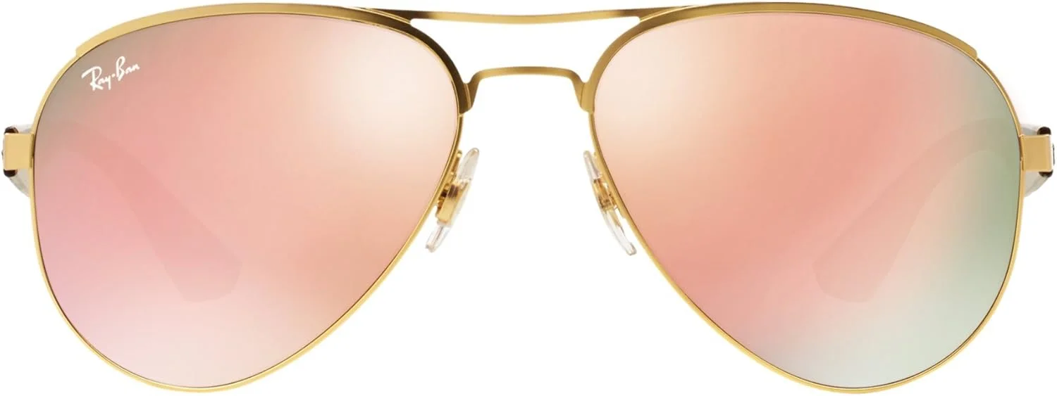 عینک آفتابی خلبانی مردانه ری-بن 0Rb3523، طلایی مات، 59 میلی متر