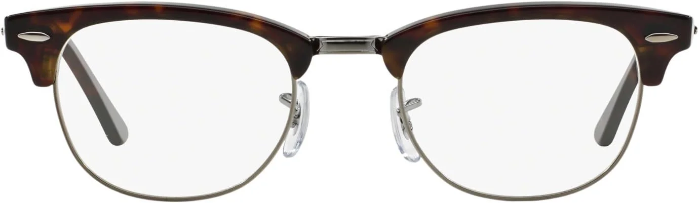 عینک طبی Ray-Ban RX5154 2012 49 Clubmaster، هاوانای تیره، 49 میلی‌متر، مناسب برای آقایان و بانوان